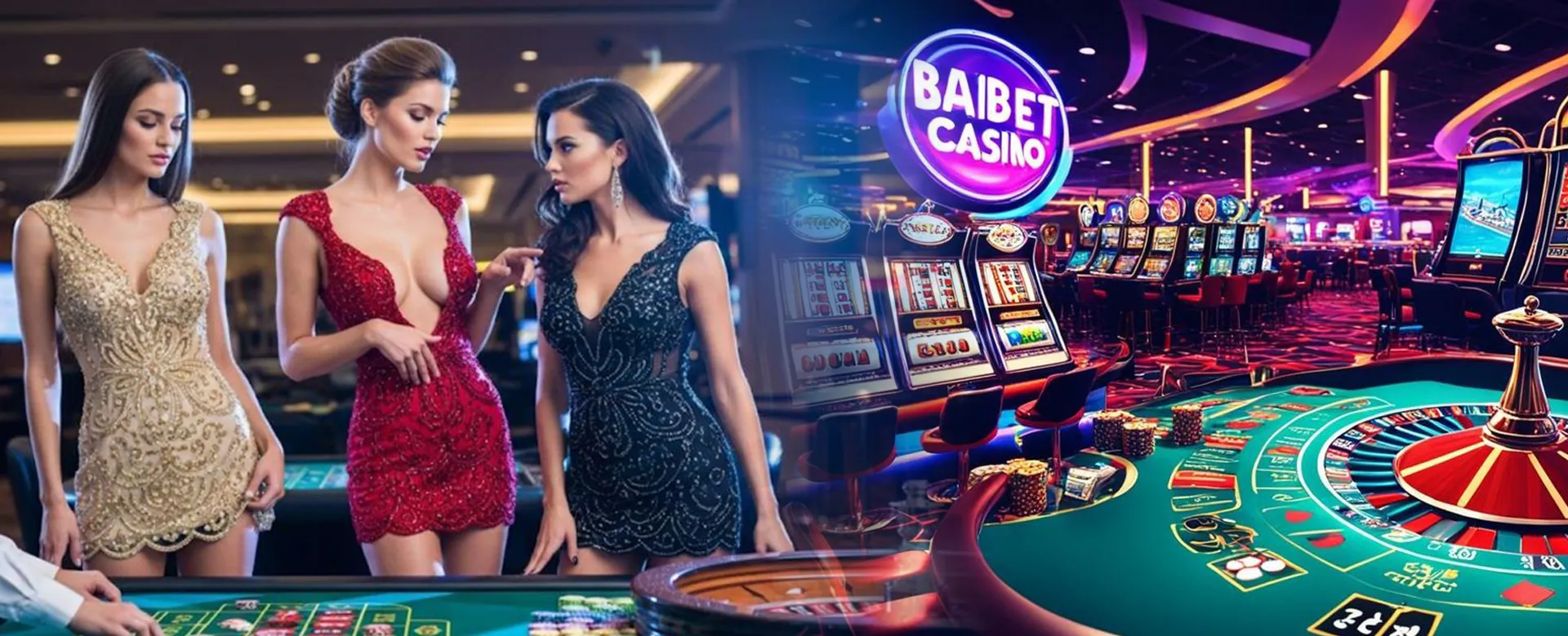 tg777 Live Baccarat Table with Dealer